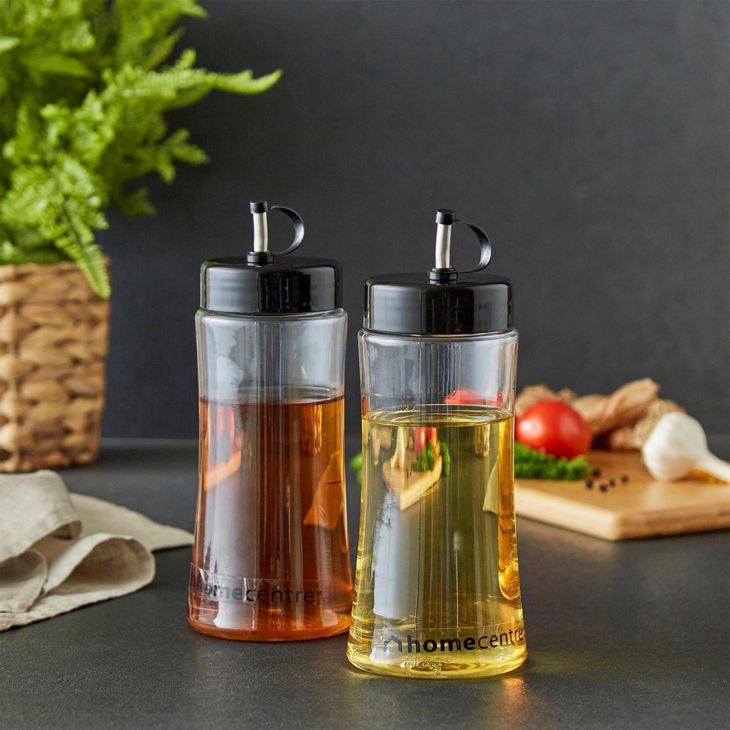 Corsica Set of 2 Drizzle Oil Bottles