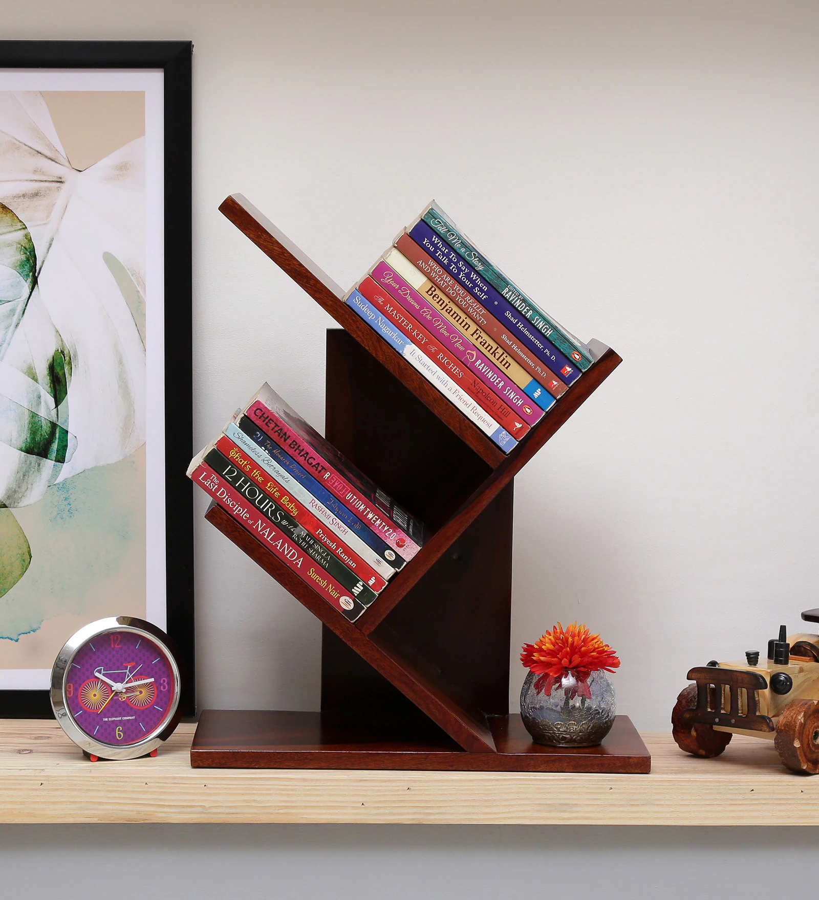 FloatWood Magazine Holder